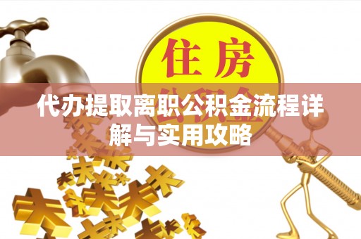 仑背代办提取离职公积金流程详解与实用攻略