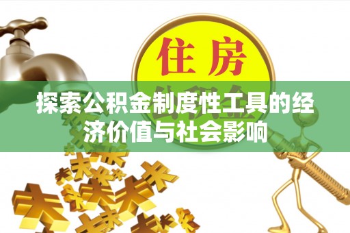 仑背探索公积金制度性工具的经济价值与社会影响