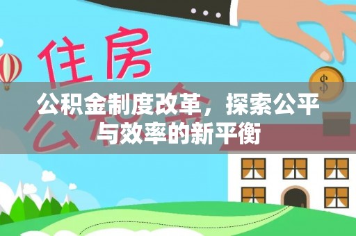 仑背公积金制度改革，探索公平与效率的新平衡