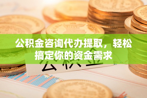 仑背公积金咨询代办提取，轻松搞定你的资金需求