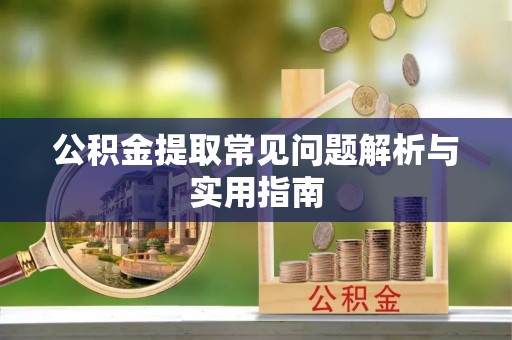 仑背公积金提取常见问题解析与实用指南