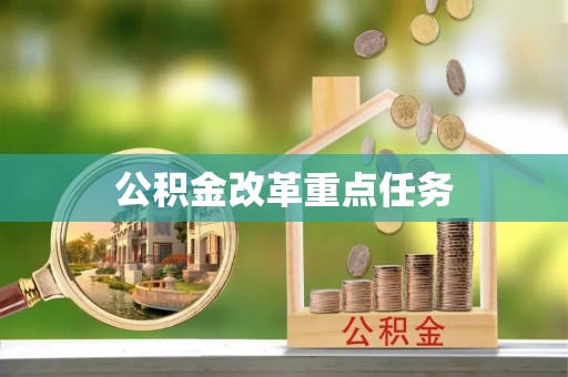 仑背公积金改革重点任务