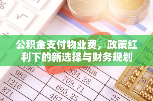 仑背公积金支付物业费，政策红利下的新选择与财务规划