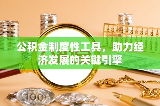 仑背公积金制度性工具，助力经济发展的关键引擎