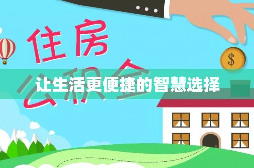 仑背让生活更便捷的智慧选择