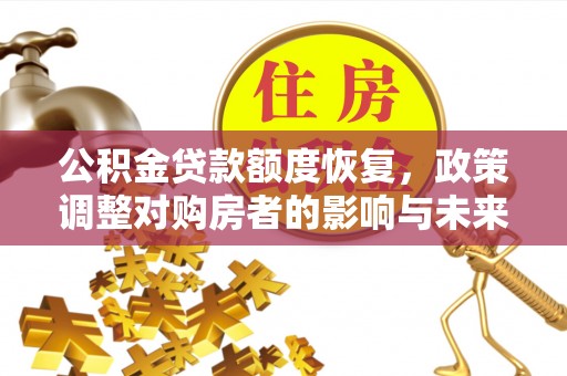 仑背公积金贷款额度恢复，政策调整对购房者的影响与未来展望