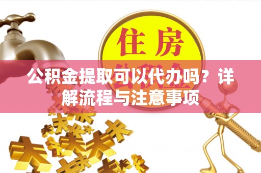 仑背公积金提取可以代办吗？详解流程与注意事项