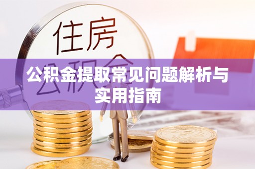 仑背公积金提取常见问题解析与实用指南