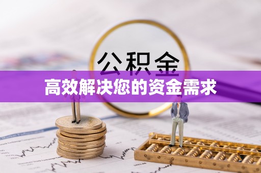 仑背高效解决您的资金需求