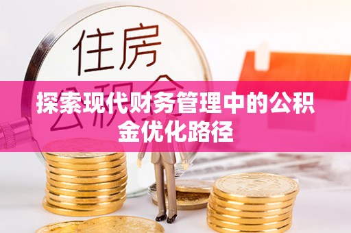 仑背探索现代财务管理中的公积金优化路径