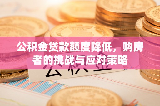 仑背公积金贷款额度降低，购房者的挑战与应对策略