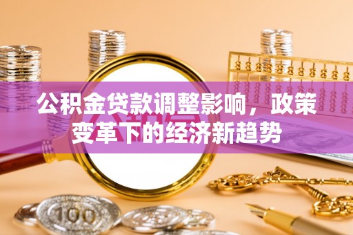 仑背公积金贷款调整影响，政策变革下的经济新趋势