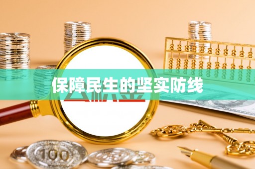 仑背保障民生的坚实防线