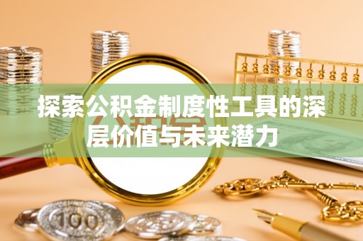 仑背探索公积金制度性工具的深层价值与未来潜力