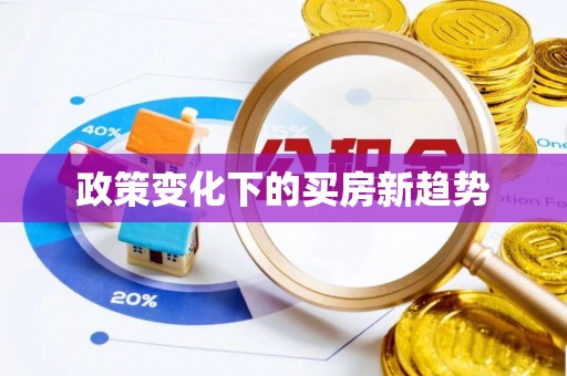 仑背政策变化下的买房新趋势