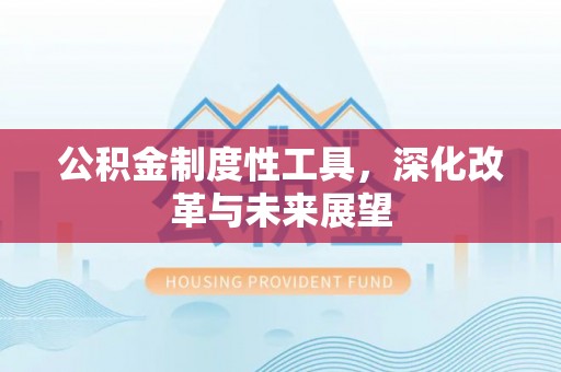 仑背公积金制度性工具，深化改革与未来展望