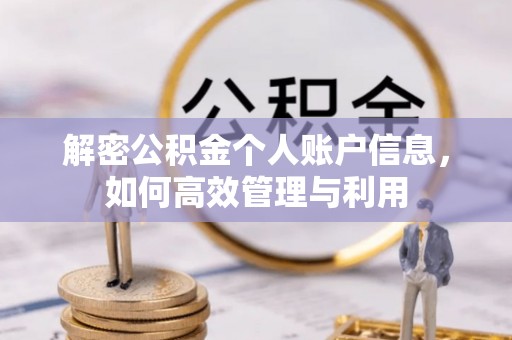 仑背解密公积金个人账户信息，如何高效管理与利用