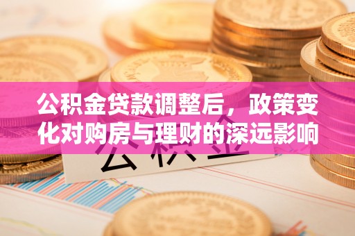 仑背公积金贷款调整后，政策变化对购房与理财的深远影响