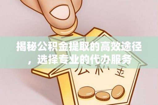 仑背揭秘公积金提取的高效途径，选择专业的代办服务