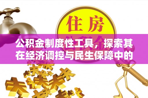 仑背公积金制度性工具，探索其在经济调控与民生保障中的重要作用