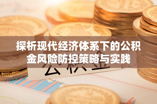 仑背探析现代经济体系下的公积金风险防控策略与实践