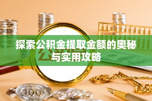 仑背探索公积金提取金额的奥秘与实用攻略