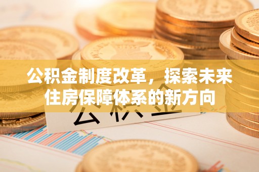 仑背公积金制度改革，探索未来住房保障体系的新方向