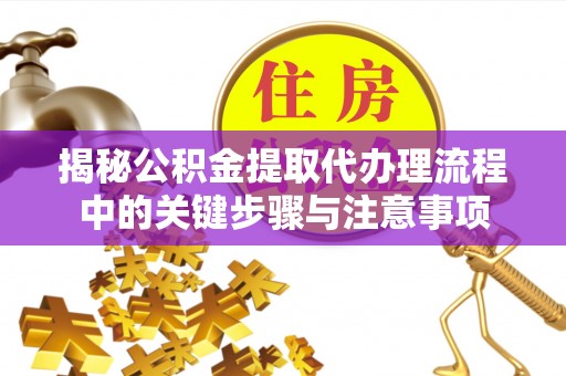 仑背揭秘公积金提取代办理流程中的关键步骤与注意事项