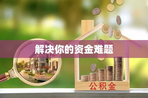 仑背解决你的资金难题