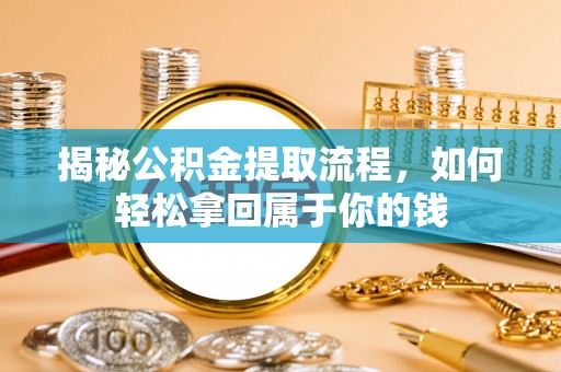 仑背揭秘公积金提取流程，如何轻松拿回属于你的钱