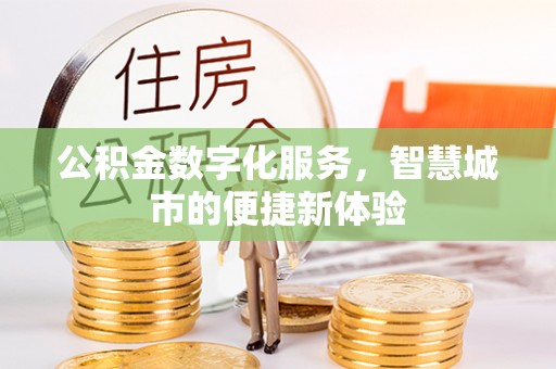 仑背公积金数字化服务，智慧城市的便捷新体验