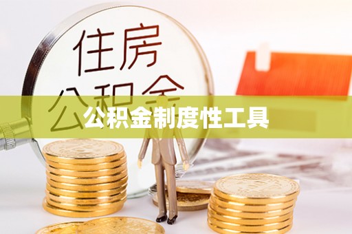 仑背公积金制度性工具