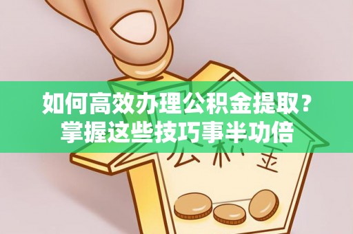 仑背如何高效办理公积金提取？掌握这些技巧事半功倍