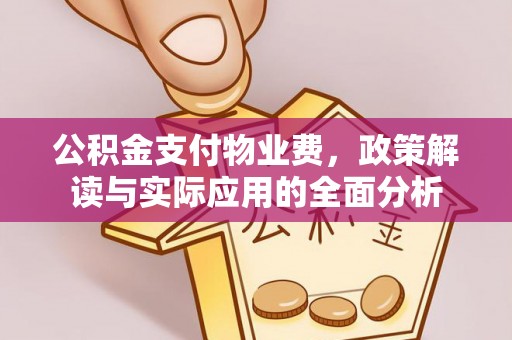 仑背公积金支付物业费，政策解读与实际应用的全面分析